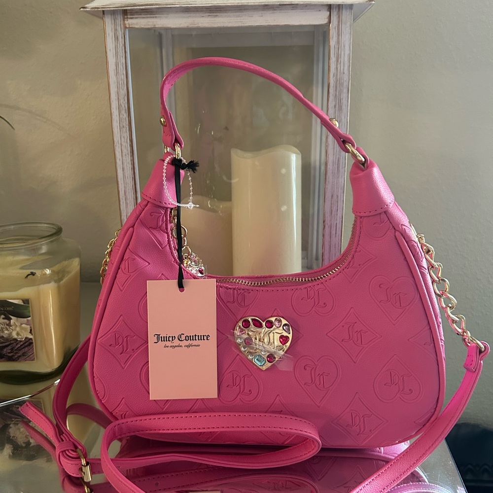 Juicy Couture Vibrant Pink Shoulder Bag